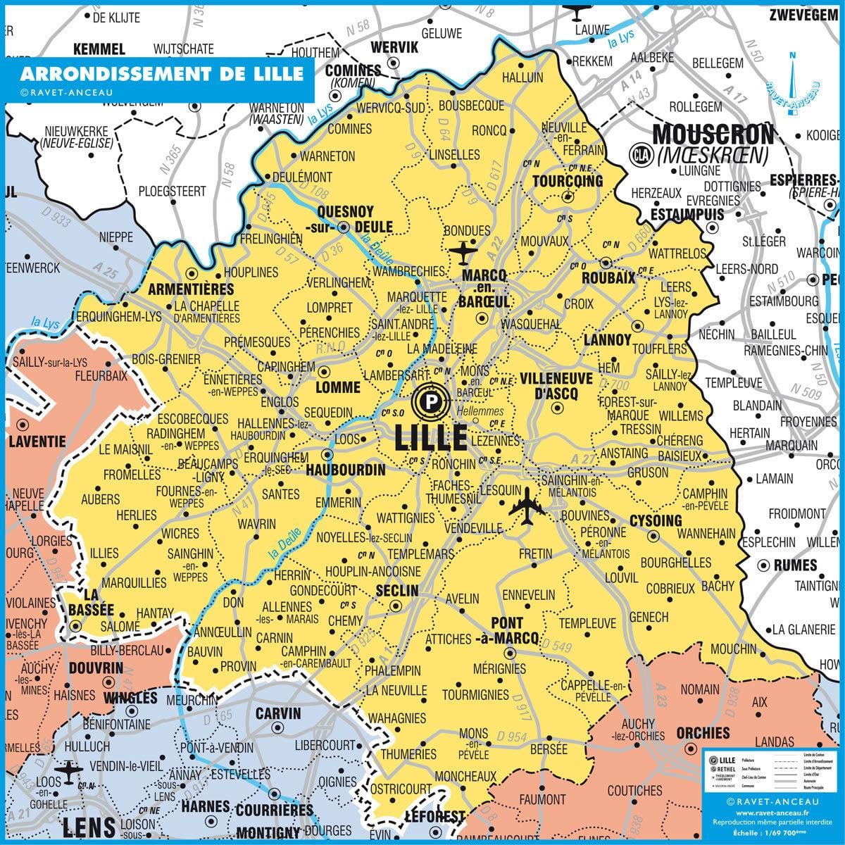карта держави Лілль